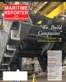 Maritime Reporter cover, January 2012