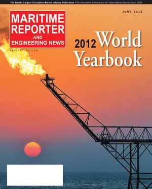 A Maritime Reporter cover from 2012