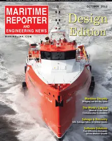 Maritime Reporter cover, October 2013