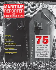 Maritime Reporter cover, January 2014