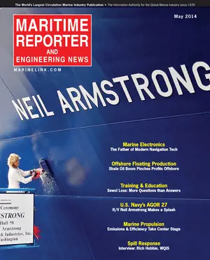 Maritime Reporter cover, May 2014