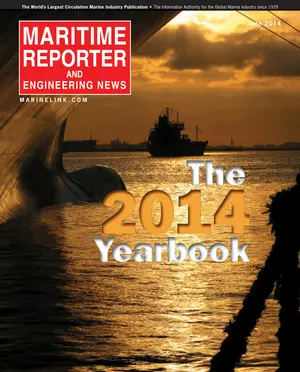 Maritime Reporter cover, June 2014