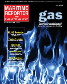 Maritime Reporter cover, July 2014