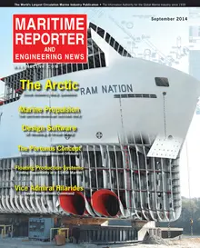 Maritime Reporter cover, September 2014