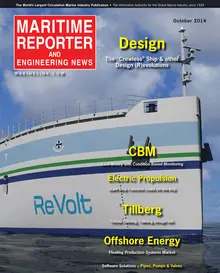 Maritime Reporter cover, October 2014