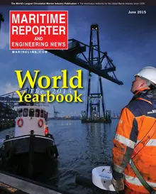 Maritime Reporter cover, June 2015