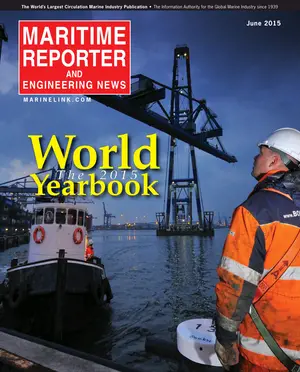 Maritime Reporter cover, June 2015