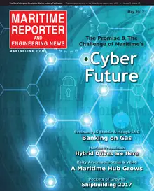 Maritime Reporter cover, May 2017