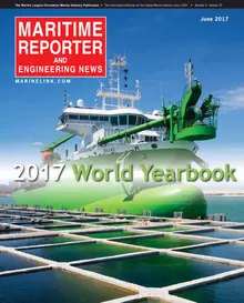 Maritime Reporter cover, June 2017