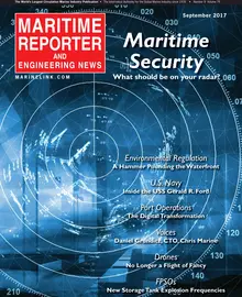 Maritime Reporter cover, September 2017
