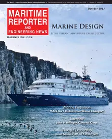 Maritime Reporter cover, October 2017
