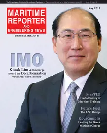 Maritime Reporter cover, May 2018