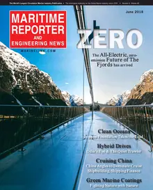 Maritime Reporter cover, June 2018