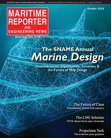 Maritime Reporter cover, October 2018