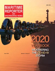 Maritime Reporter cover, June 2020