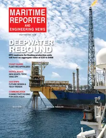 Maritime Reporter cover, June 2021