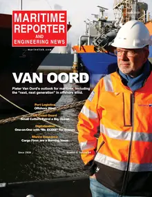 Maritime Reporter cover, June 2022
