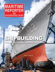 Maritime Reporter cover, August 2022