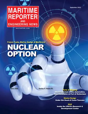 Maritime Reporter cover, September 2022