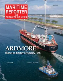 Maritime Reporter cover, June 2023