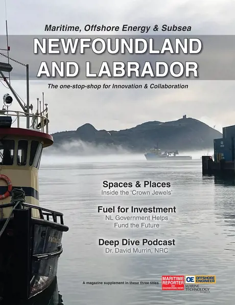 Cover of Maritime Reporter, August 15, 2024