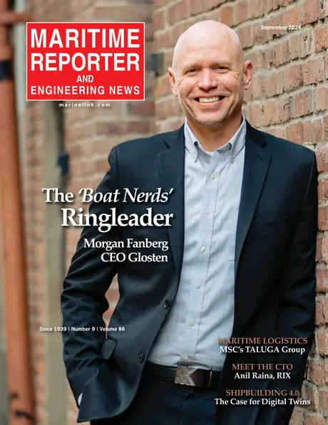 Cover of Maritime Reporter, September 2024