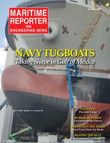 Maritime Reporter cover, November 2024