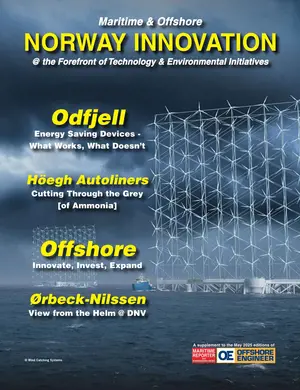 Maritime Reporter cover, April 30, 2025