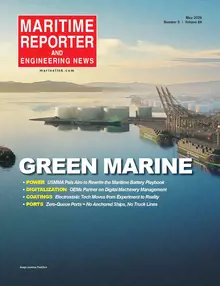 Maritime Reporter cover, May 2026