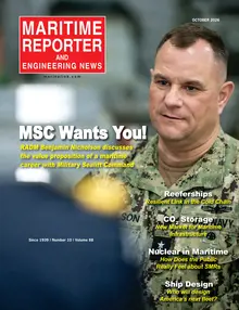 Maritime Reporter cover, October 2026